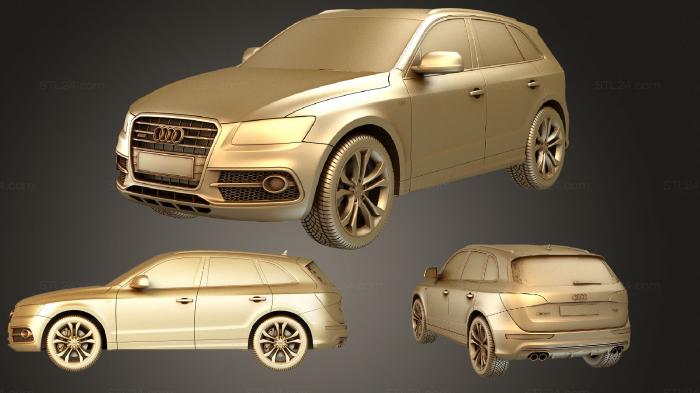 Автомобили и транспорт (Audi SQ5 2013, CARS_0626) 3D модель для ЧПУ станка